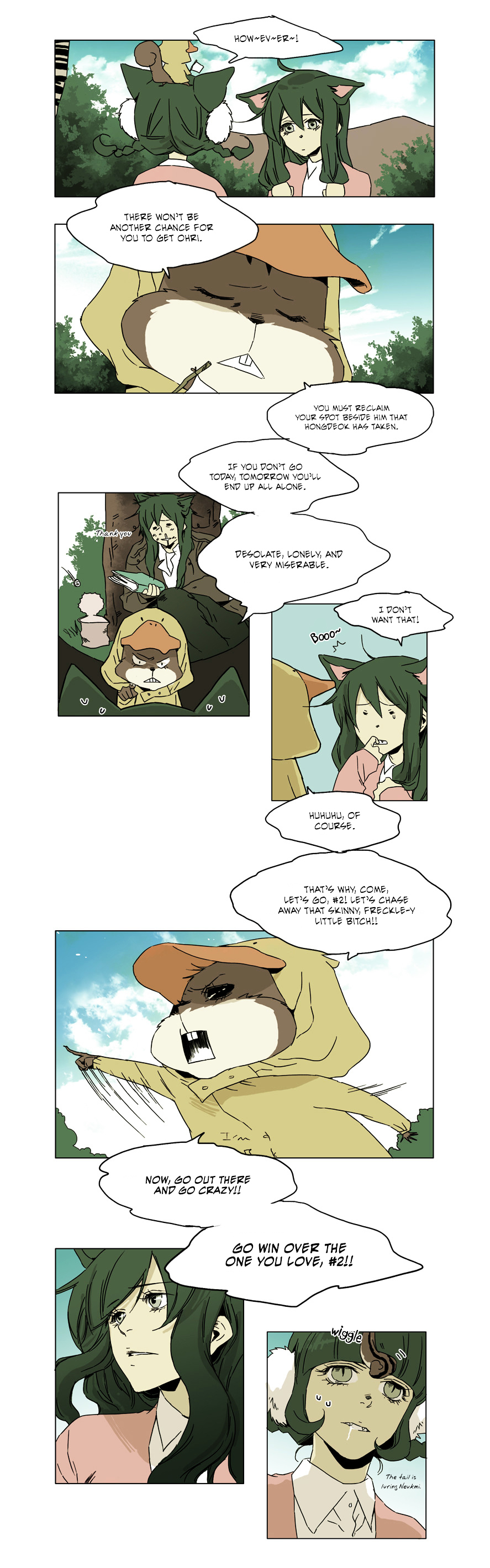 School in the Wild Chapter 33 page 12 - Chapter 33 : Unexpected Reinforcements... (3)