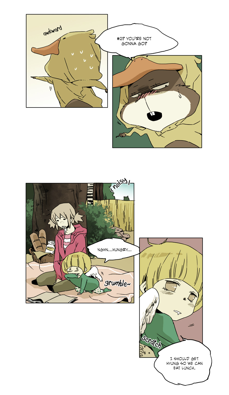 School in the Wild Chapter 33 page 14 - Chapter 33 : Unexpected Reinforcements... (3)