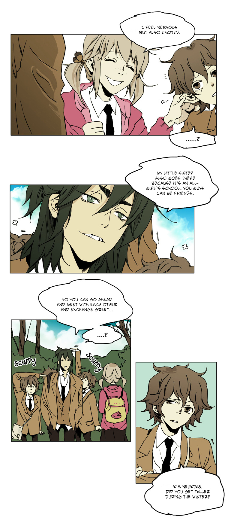 School in the Wild Chapter 34 page 10 - Chapter 34 : Our Springtime Begins... (1)