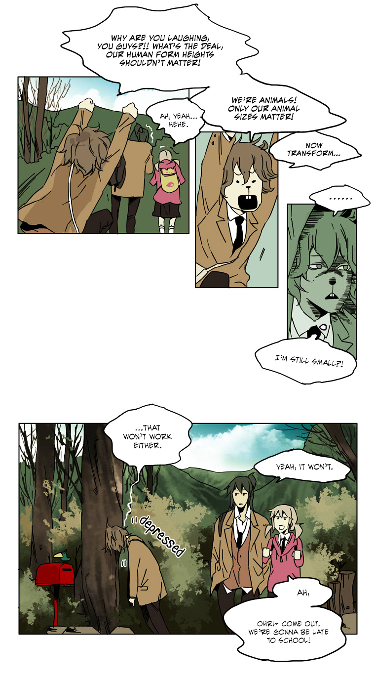 School in the Wild Chapter 34 page 12 - Chapter 34 : Our Springtime Begins... (1)