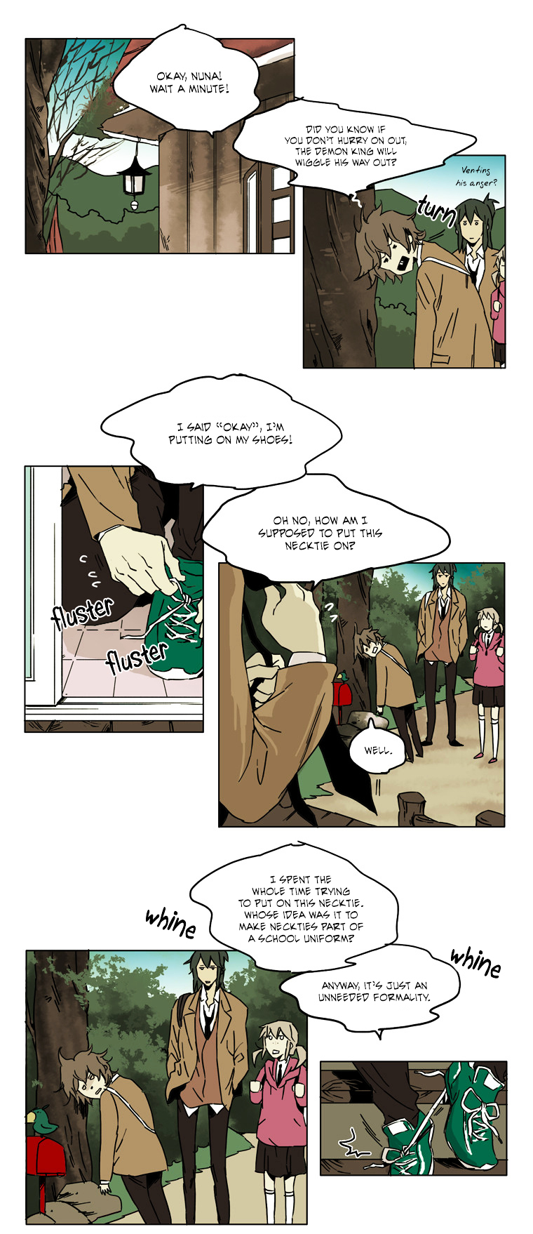 School in the Wild Chapter 34 page 13 - Chapter 34 : Our Springtime Begins... (1)
