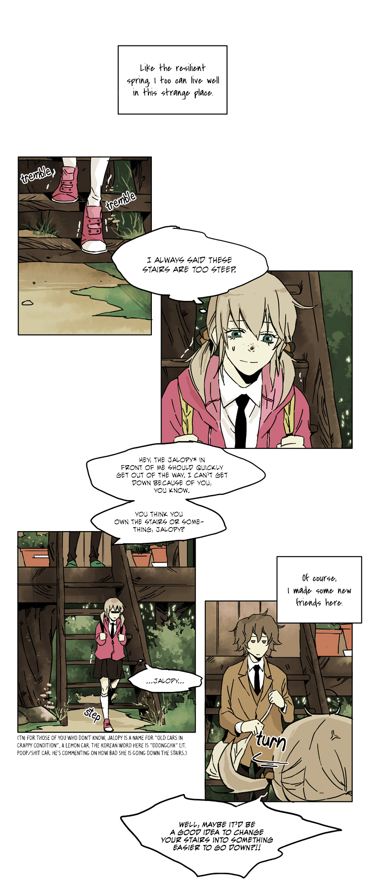 School in the Wild Chapter 34 page 4 - Chapter 34 : Our Springtime Begins... (1)