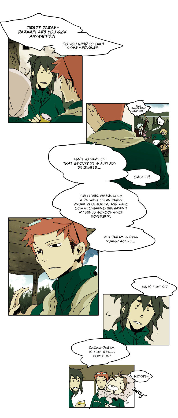 School in the Wild Chapter 35 page 10 - Chapter 35 : Our Springtime Begins... (2)