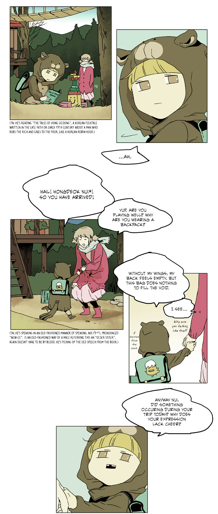 School in the Wild Chapter 35 page 19 - Chapter 35 : Our Springtime Begins... (2)