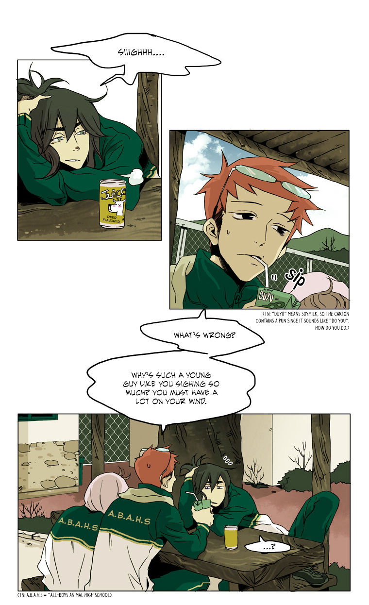 School in the Wild Chapter 35 page 4 - Chapter 35 : Our Springtime Begins... (2)