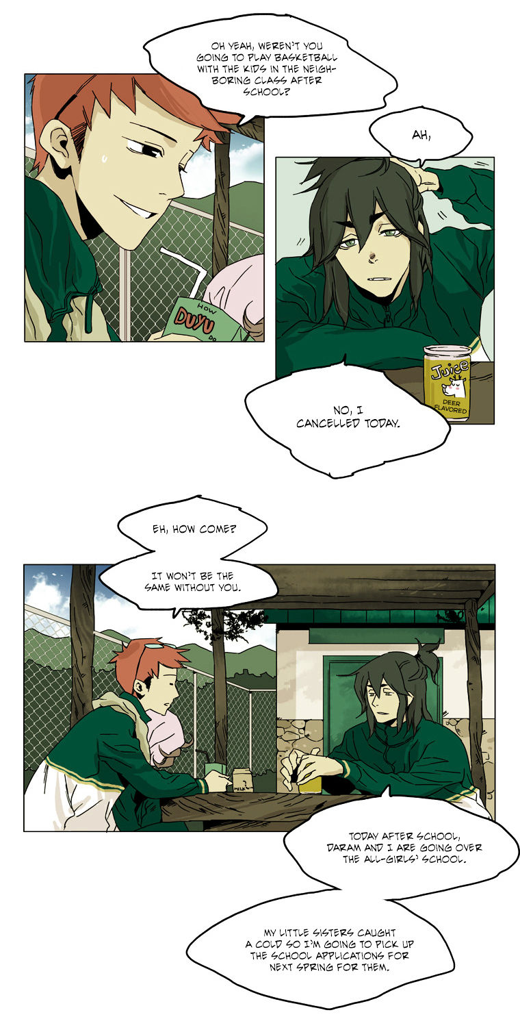 School in the Wild Chapter 35 page 6 - Chapter 35 : Our Springtime Begins... (2)