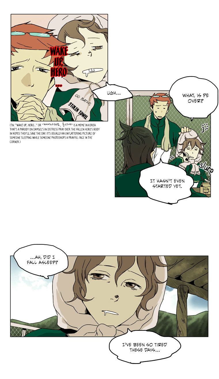 School in the Wild Chapter 35 page 9 - Chapter 35 : Our Springtime Begins... (2)