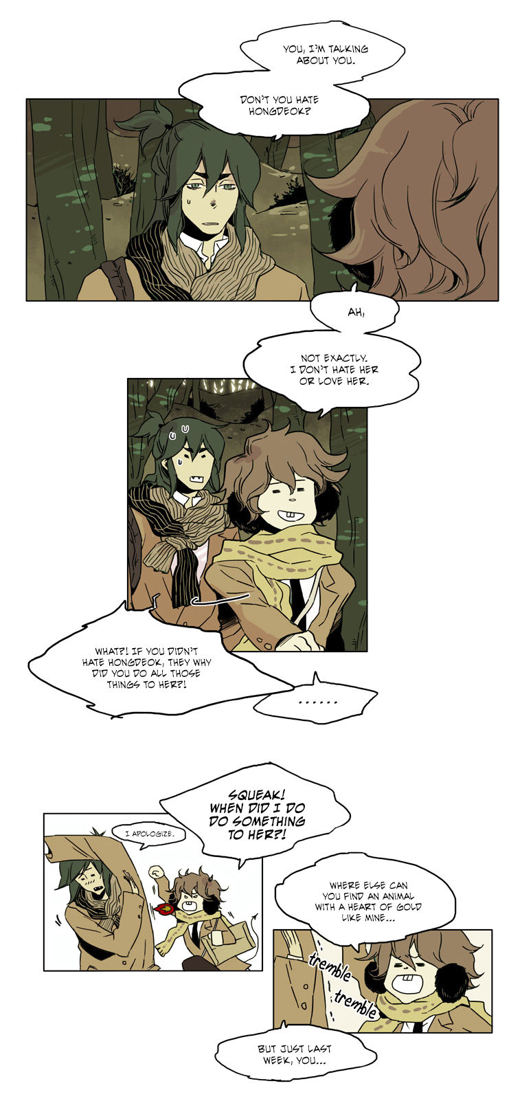 School in the Wild Chapter 36 page 10 - Chapter 36 : Our Springtime Begins... (3)