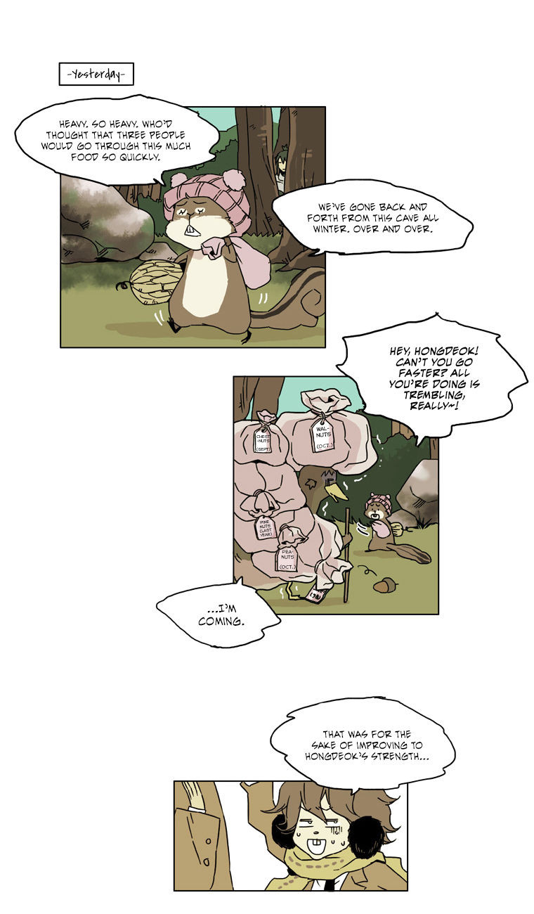 School in the Wild Chapter 36 page 14 - Chapter 36 : Our Springtime Begins... (3)