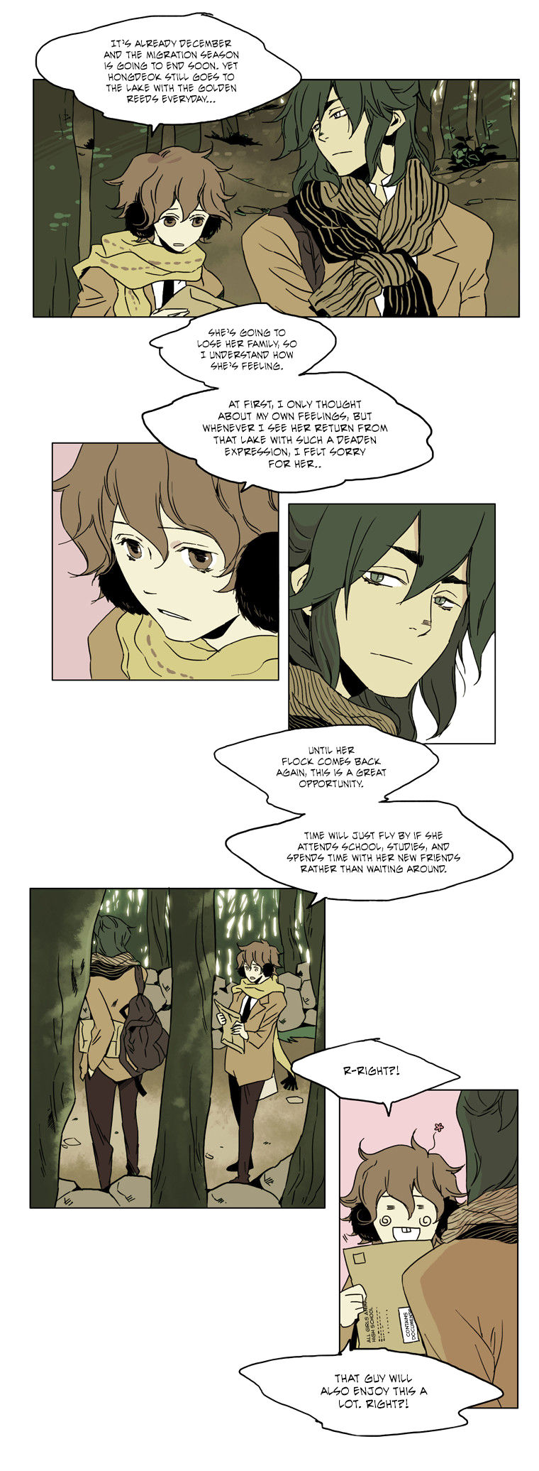 School in the Wild Chapter 36 page 17 - Chapter 36 : Our Springtime Begins... (3)