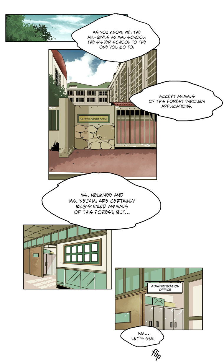 School in the Wild Chapter 36 page 4 - Chapter 36 : Our Springtime Begins... (3)