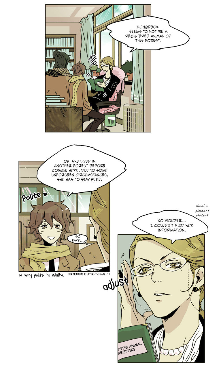 School in the Wild Chapter 36 page 5 - Chapter 36 : Our Springtime Begins... (3)