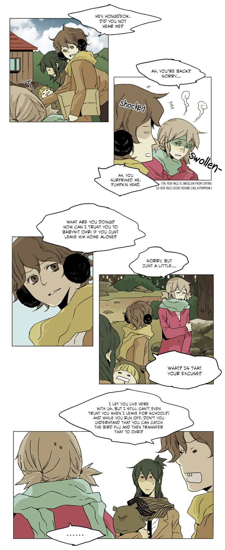 School in the Wild Chapter 37 page 12 - Chapter 37 : Our Springtime Begins... (4)