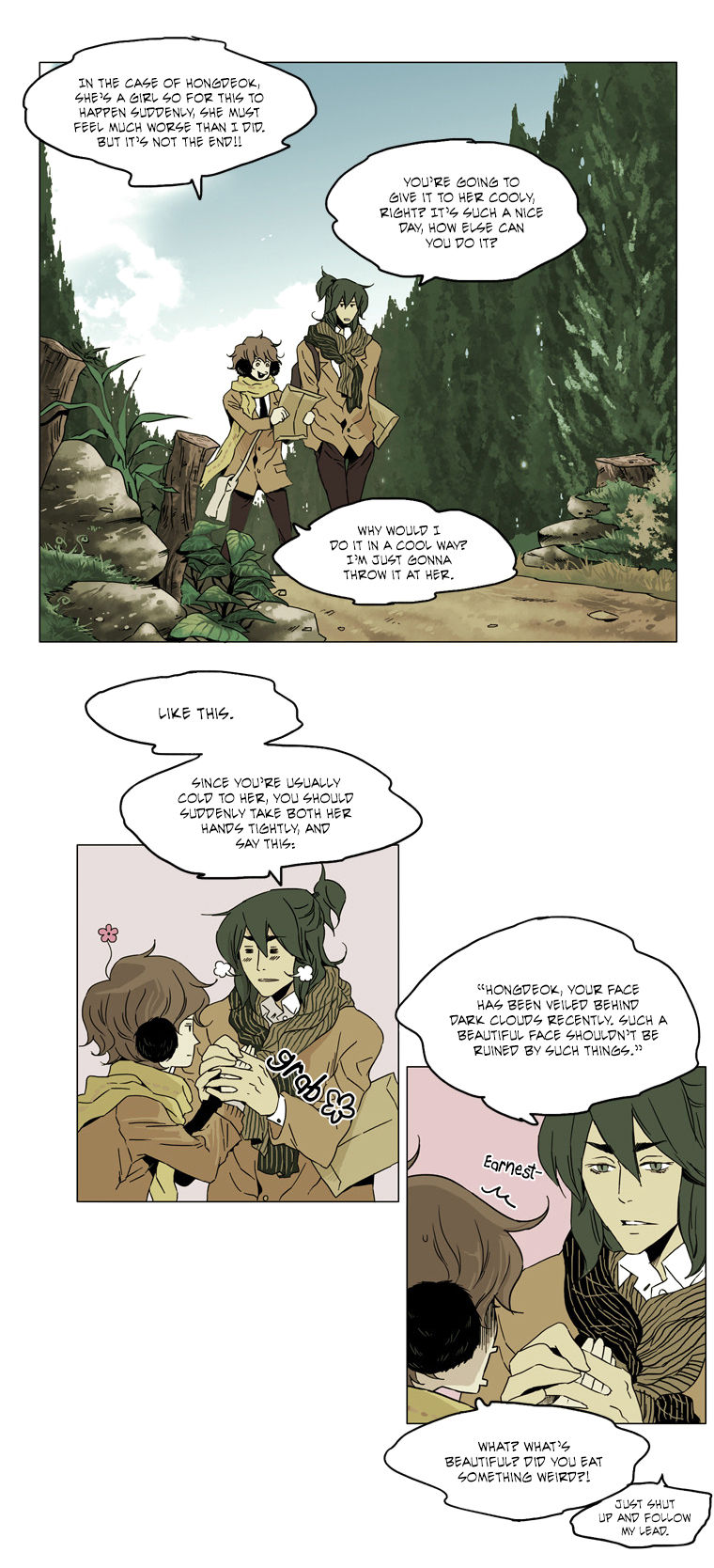 School in the Wild Chapter 37 page 4 - Chapter 37 : Our Springtime Begins... (4)