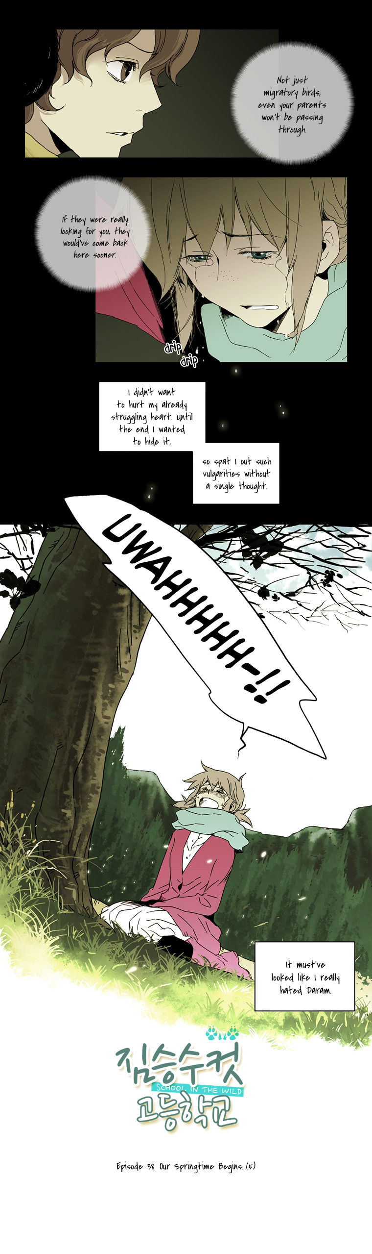 School in the Wild Chapter 38 page 2 - Chapter 38 : Our Springtime Begins... (5)