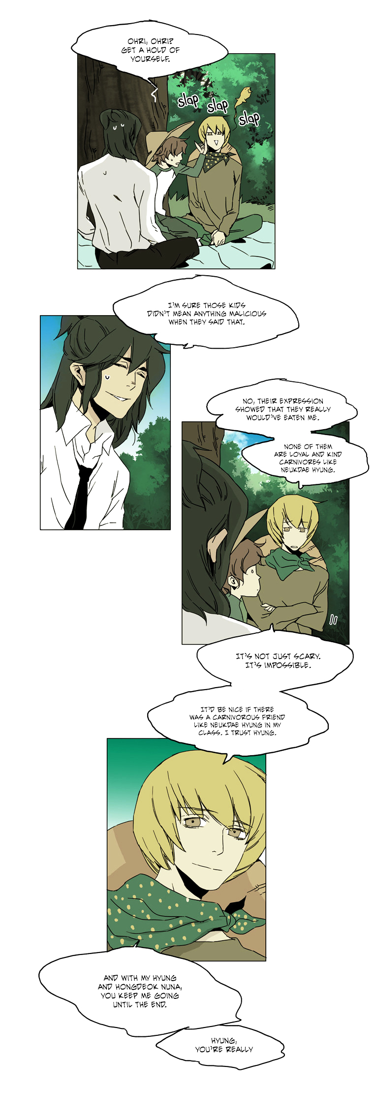 School in the Wild Chapter 39 page 14 - Chapter 39 : Kim Neukdae's Melancholy... (1)