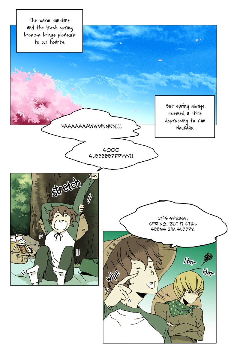 School in the Wild Chapter 39 page 5 - Chapter 39 : Kim Neukdae's Melancholy... (1)
