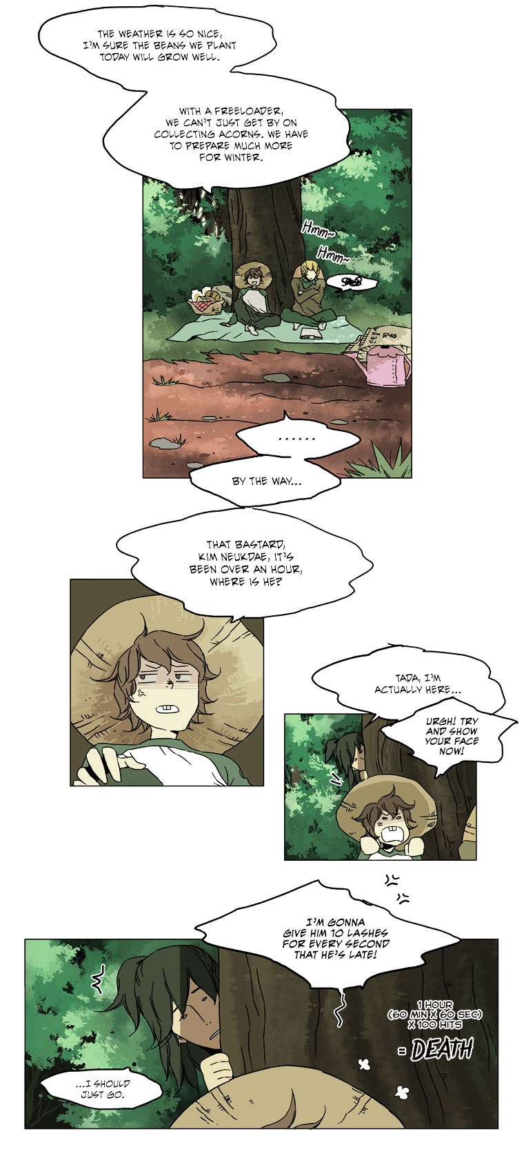 School in the Wild Chapter 39 page 6 - Chapter 39 : Kim Neukdae's Melancholy... (1)