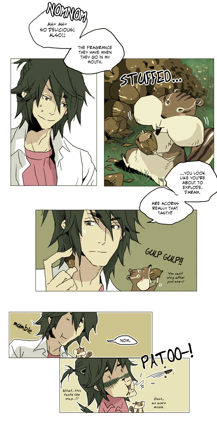 School in the Wild Chapter 4 page 15 - Chapter 4 : I Haven't Even Held a Girl Squirrel's Paw Yet...(1)