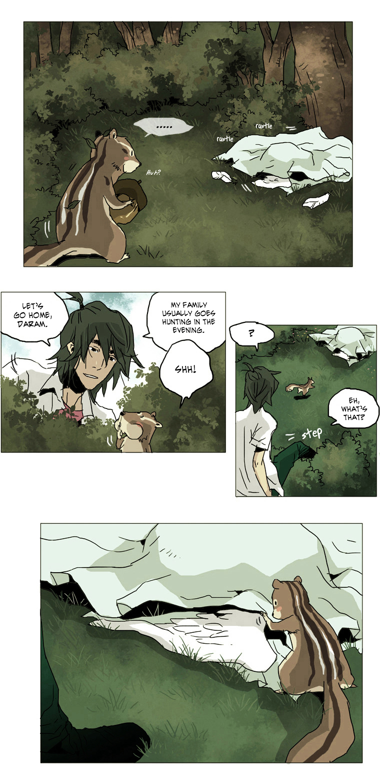 School in the Wild Chapter 4 page 17 - Chapter 4 : I Haven't Even Held a Girl Squirrel's Paw Yet...(1)