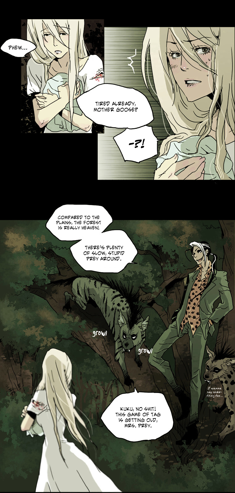 School in the Wild Chapter 4 page 3 - Chapter 4 : I Haven't Even Held a Girl Squirrel's Paw Yet...(1)