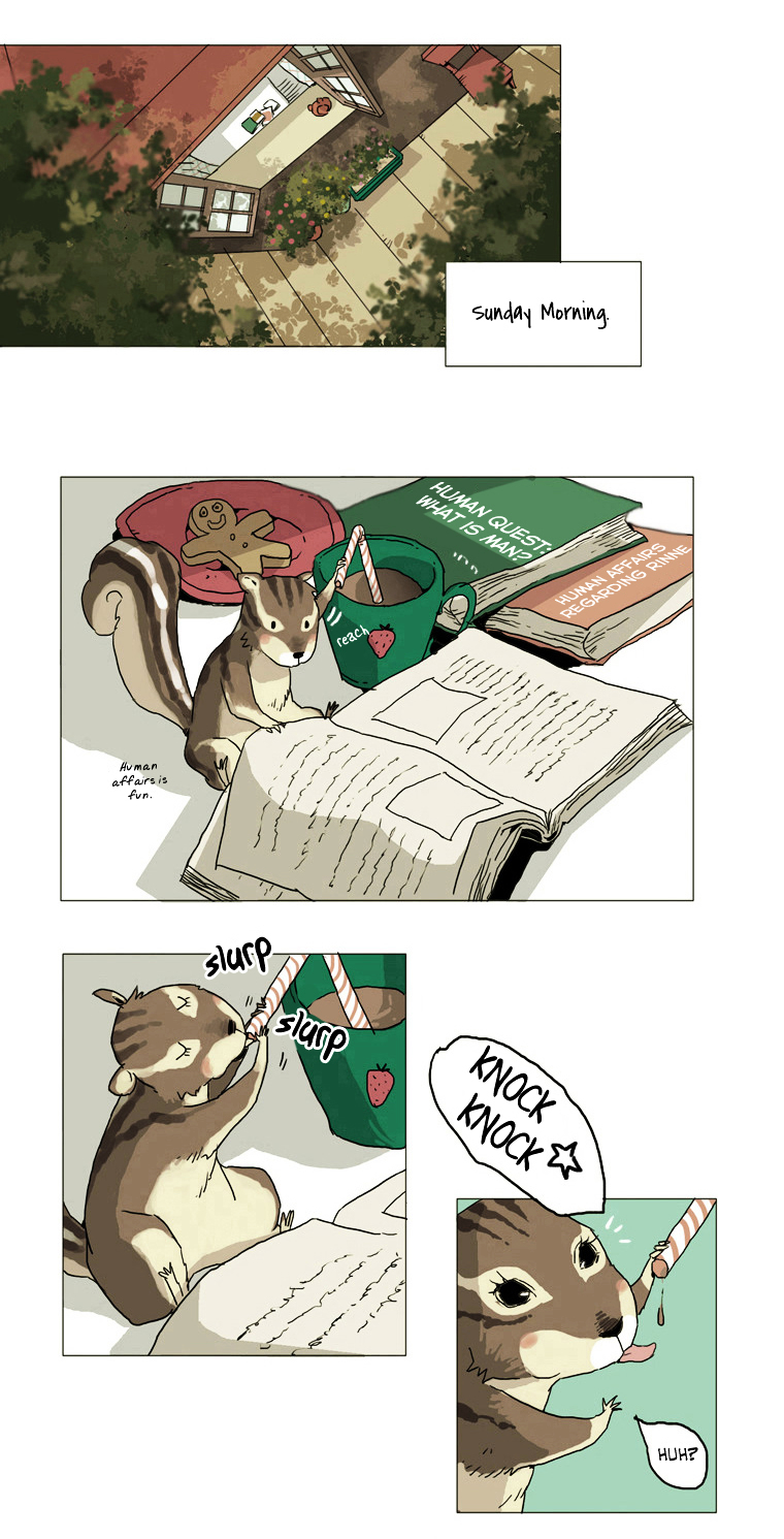 School in the Wild Chapter 4 page 8 - Chapter 4 : I Haven't Even Held a Girl Squirrel's Paw Yet...(1)