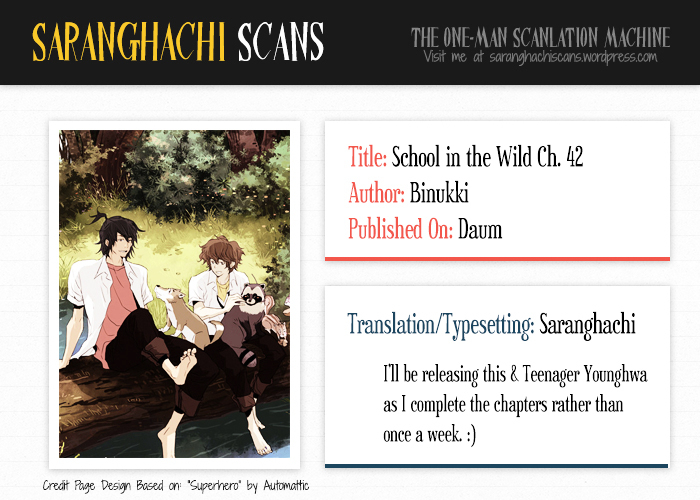 School in the Wild Chapter 42 page 1 - Chapter 42 : Kim Neukdae's Melancholy... (4)