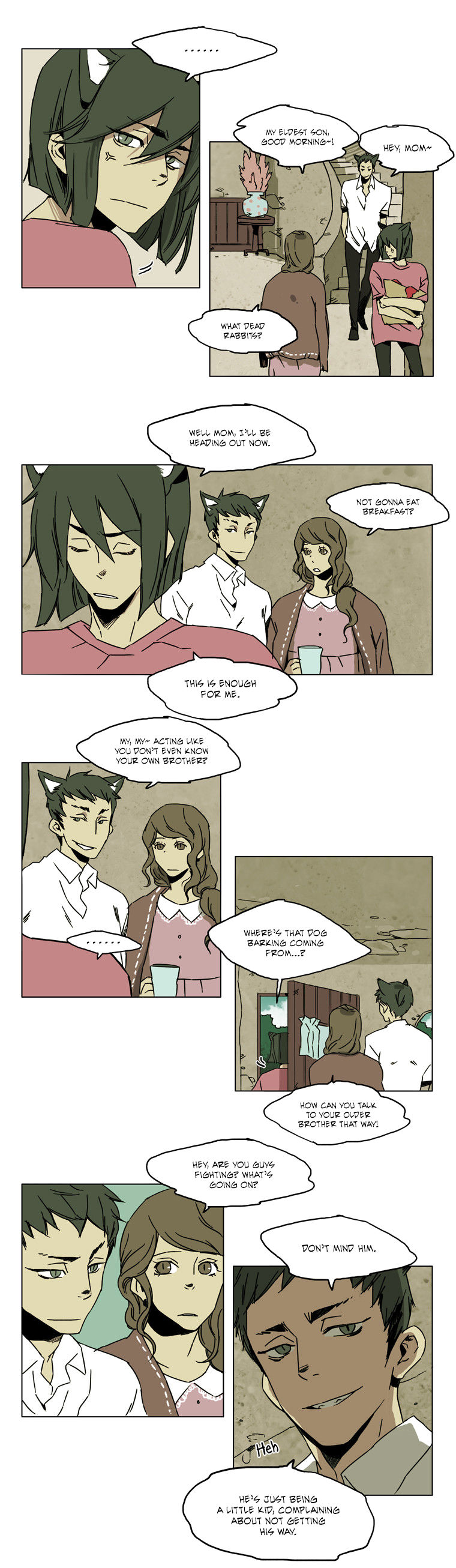 School in the Wild Chapter 45 page 4 - Chapter 45 : Kim Neukdae's Melancholy... (7)