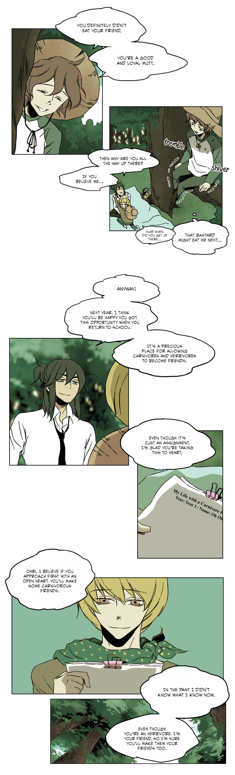 School in the Wild Chapter 49 page 16 - Chapter 49 : Kim Neukdae's Melancholy... (11)