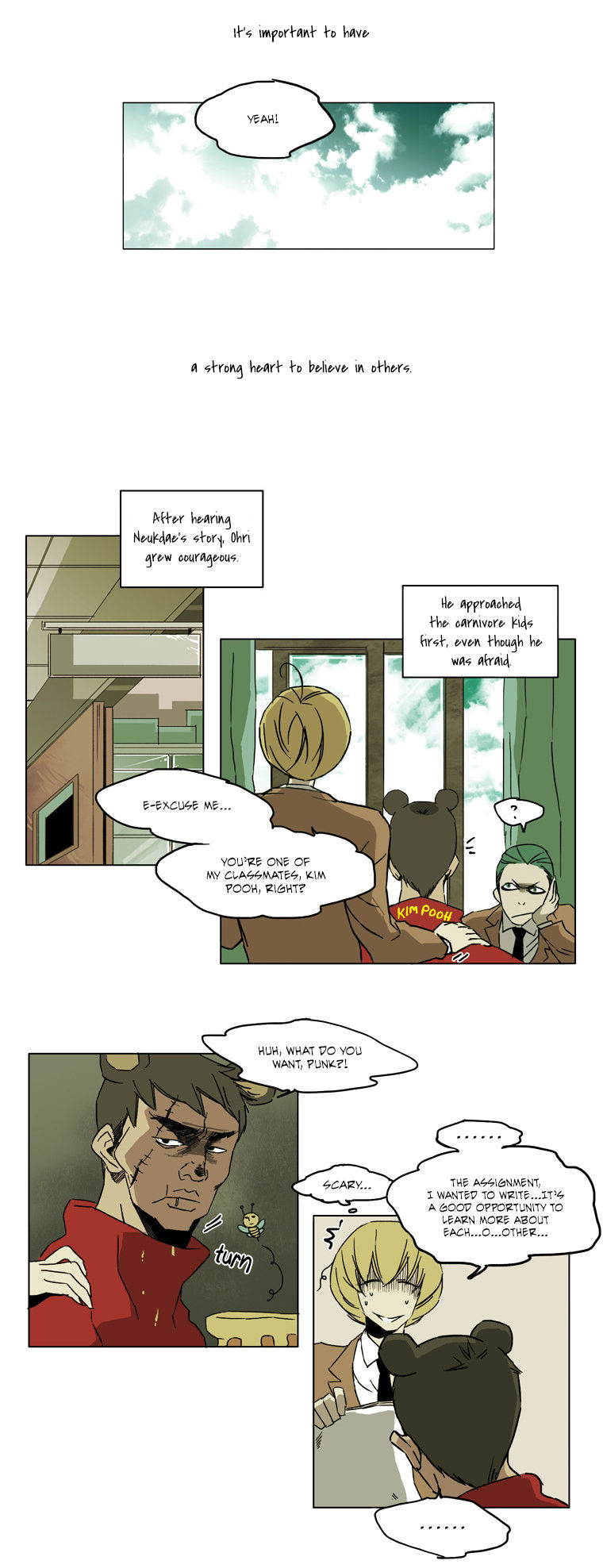 School in the Wild Chapter 49 page 17 - Chapter 49 : Kim Neukdae's Melancholy... (11)