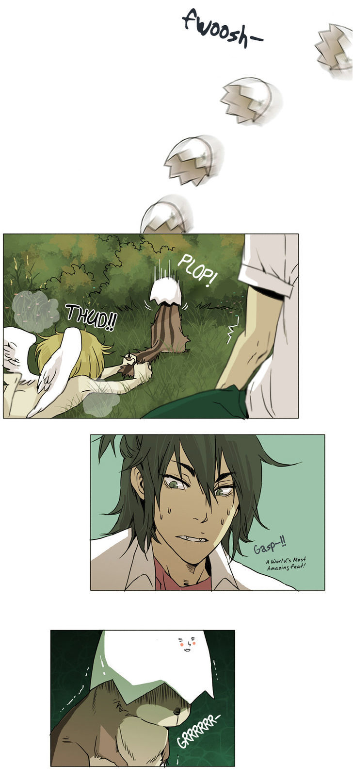 School in the Wild Chapter 5 page 11 - Chapter 5 : I Haven't Even Held a Girl Squirrel's Paw Yet...(2)