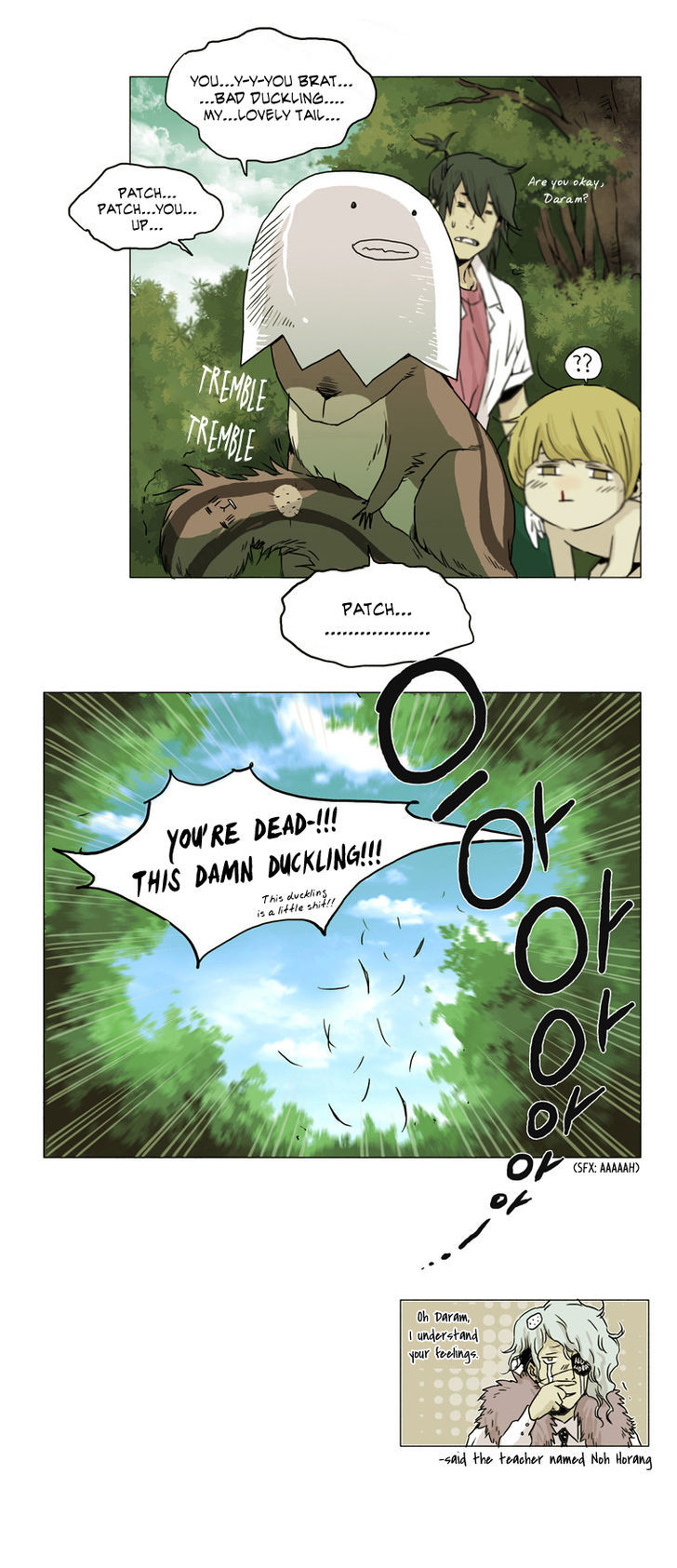 School in the Wild Chapter 5 page 13 - Chapter 5 : I Haven't Even Held a Girl Squirrel's Paw Yet...(2)