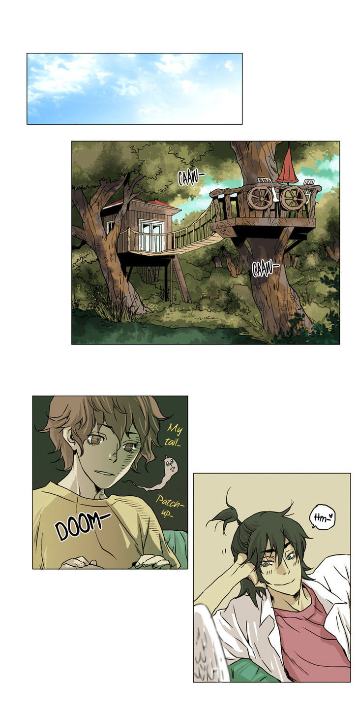 School in the Wild Chapter 5 page 14 - Chapter 5 : I Haven't Even Held a Girl Squirrel's Paw Yet...(2)