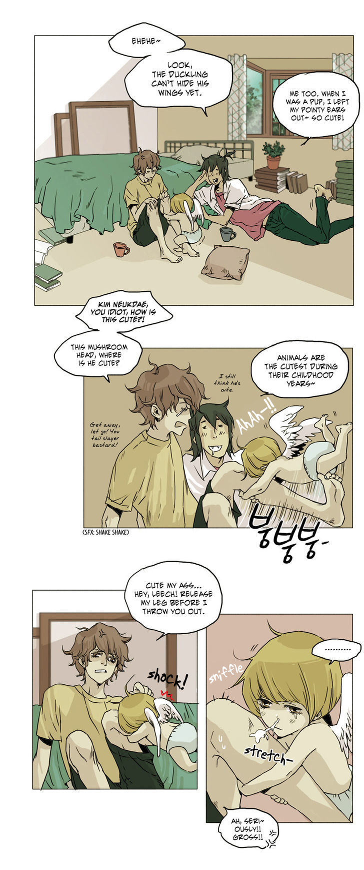School in the Wild Chapter 5 page 15 - Chapter 5 : I Haven't Even Held a Girl Squirrel's Paw Yet...(2)