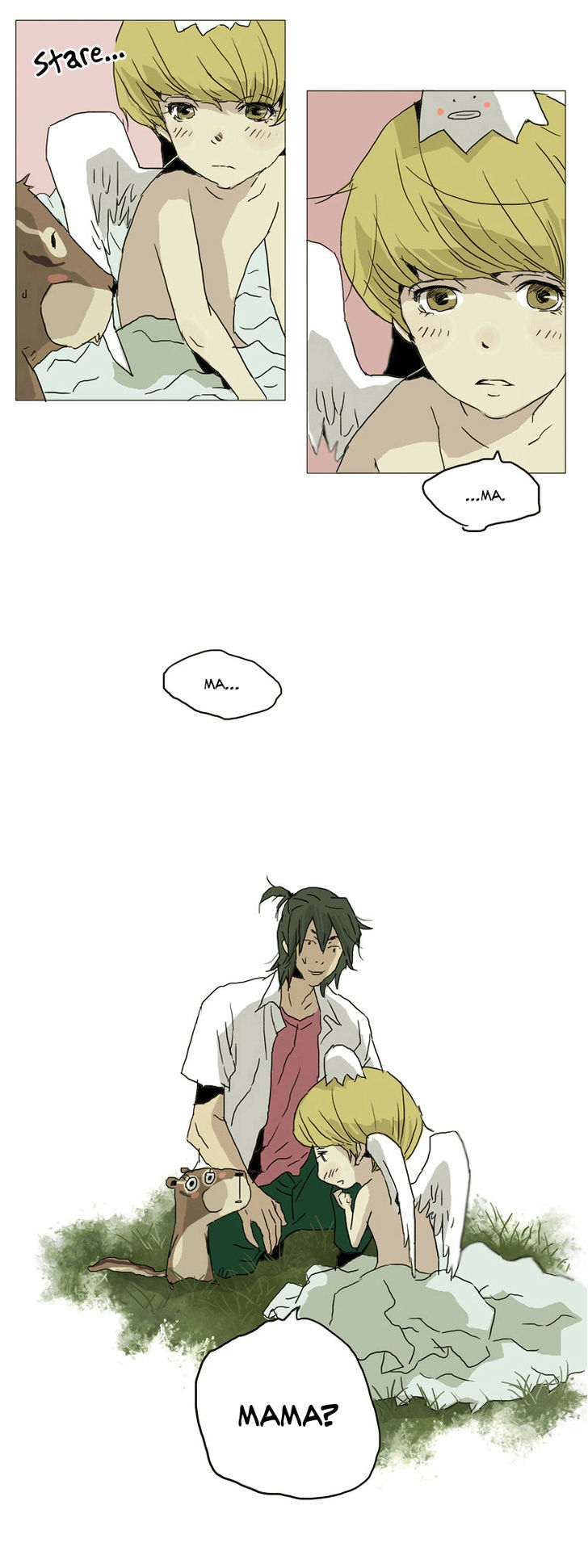 School in the Wild Chapter 5 page 2 - Chapter 5 : I Haven't Even Held a Girl Squirrel's Paw Yet...(2)