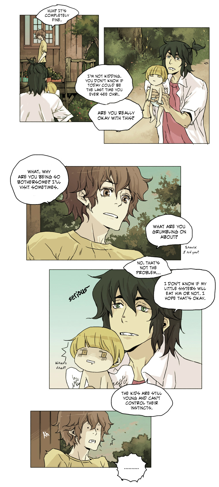School in the Wild Chapter 6 page 10 - Chapter 6 : I Haven't Even Held a Girl Squirrel's Paw Yet...(3)
