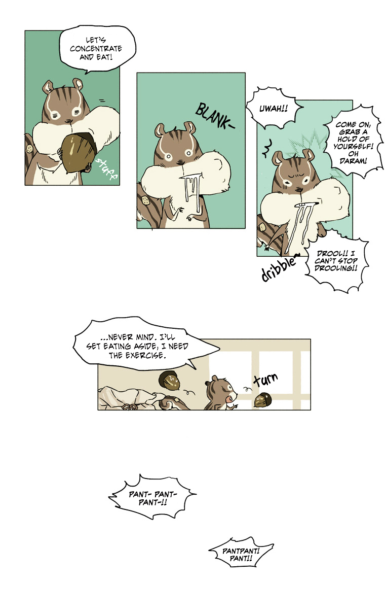 School in the Wild Chapter 6 page 14 - Chapter 6 : I Haven't Even Held a Girl Squirrel's Paw Yet...(3)