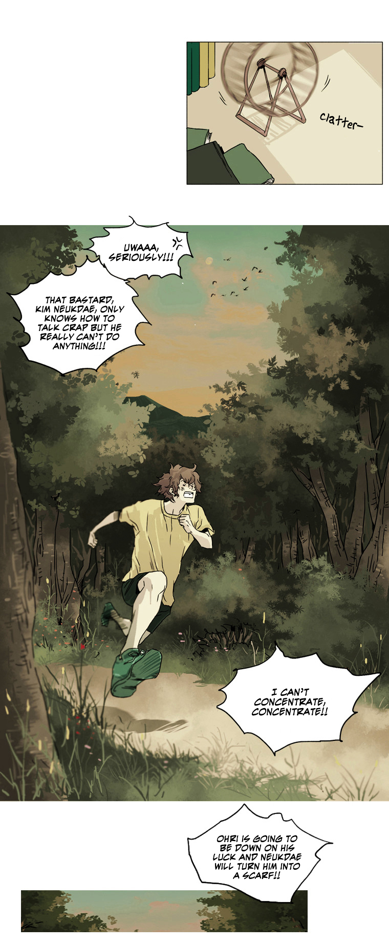 School in the Wild Chapter 6 page 19 - Chapter 6 : I Haven't Even Held a Girl Squirrel's Paw Yet...(3)