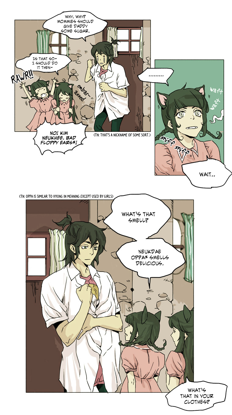 School in the Wild Chapter 6 page 22 - Chapter 6 : I Haven't Even Held a Girl Squirrel's Paw Yet...(3)
