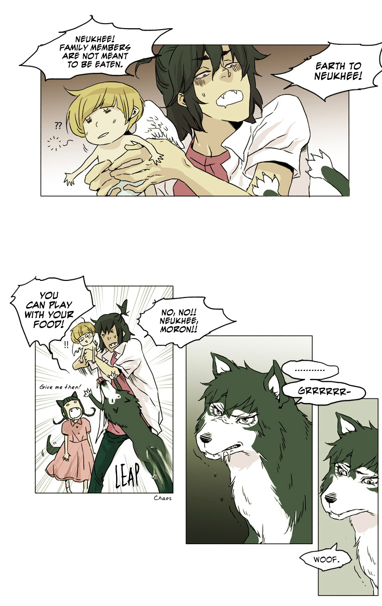 School in the Wild Chapter 6 page 25 - Chapter 6 : I Haven't Even Held a Girl Squirrel's Paw Yet...(3)