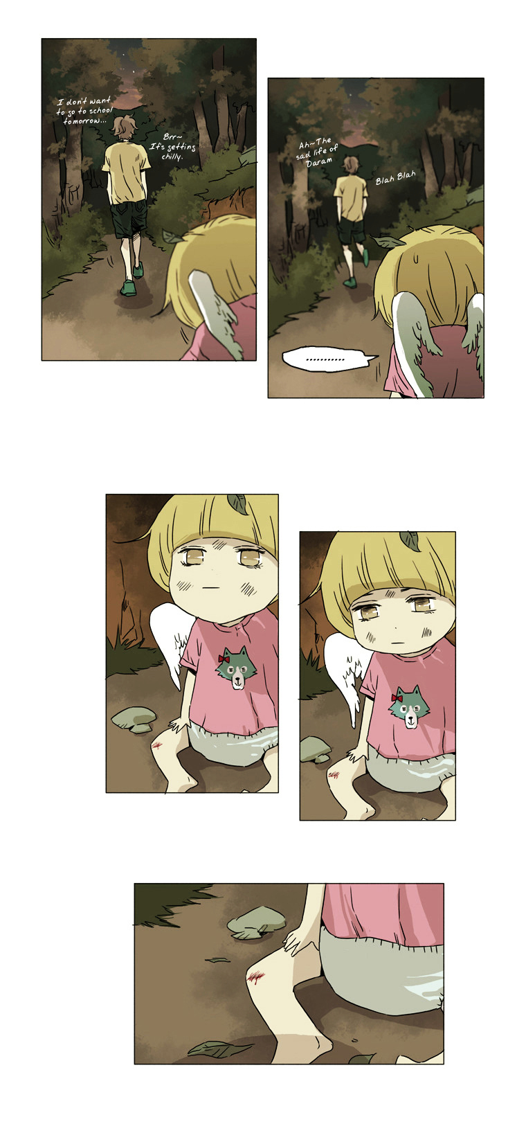 School in the Wild Chapter 6 page 31 - Chapter 6 : I Haven't Even Held a Girl Squirrel's Paw Yet...(3)