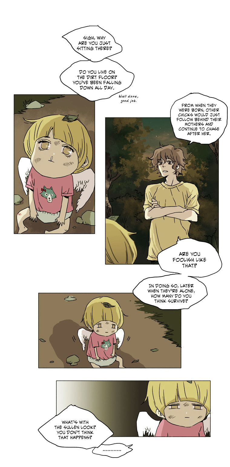 School in the Wild Chapter 6 page 32 - Chapter 6 : I Haven't Even Held a Girl Squirrel's Paw Yet...(3)