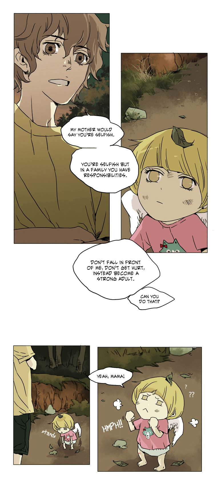 School in the Wild Chapter 6 page 33 - Chapter 6 : I Haven't Even Held a Girl Squirrel's Paw Yet...(3)
