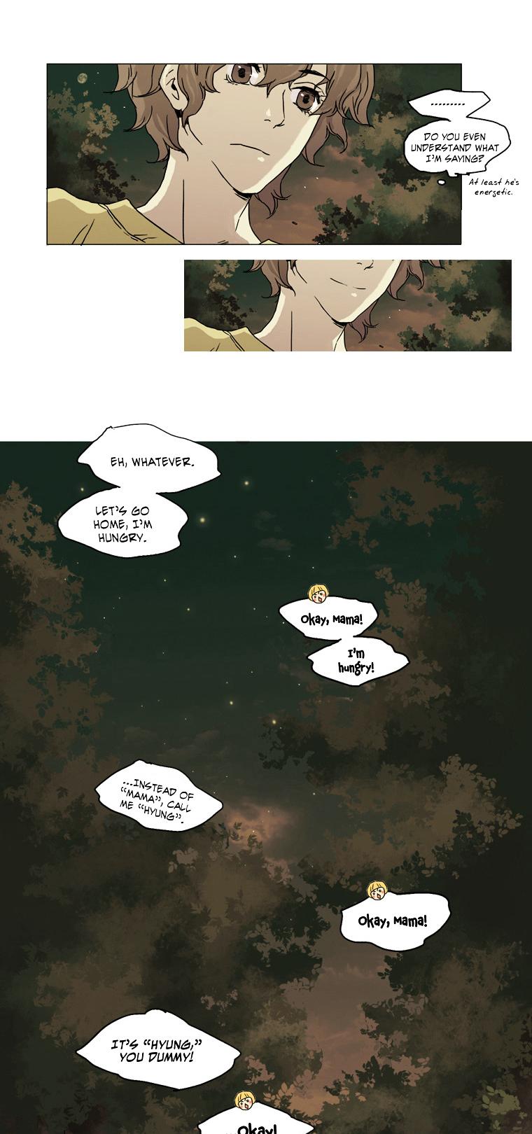 School in the Wild Chapter 6 page 34 - Chapter 6 : I Haven't Even Held a Girl Squirrel's Paw Yet...(3)