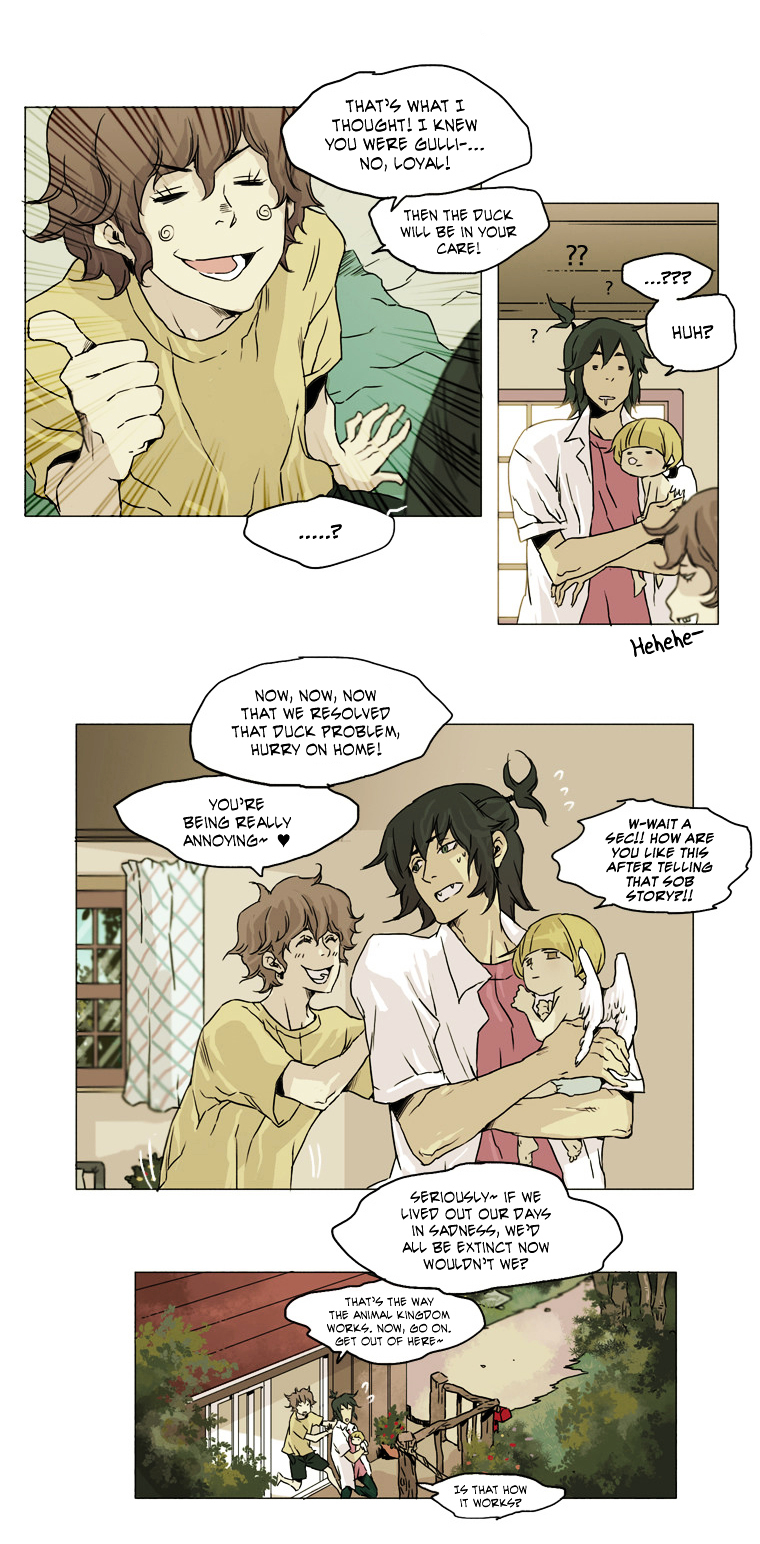 School in the Wild Chapter 6 page 8 - Chapter 6 : I Haven't Even Held a Girl Squirrel's Paw Yet...(3)