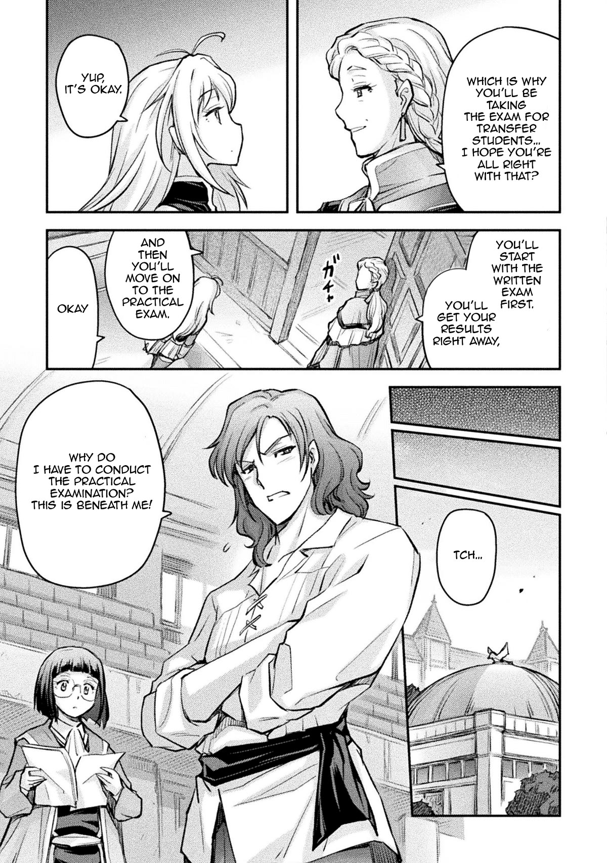 School Life of A Mercenary Girl Chapter 2 page 12 - Chapter 2: Taking the Entrance Exam