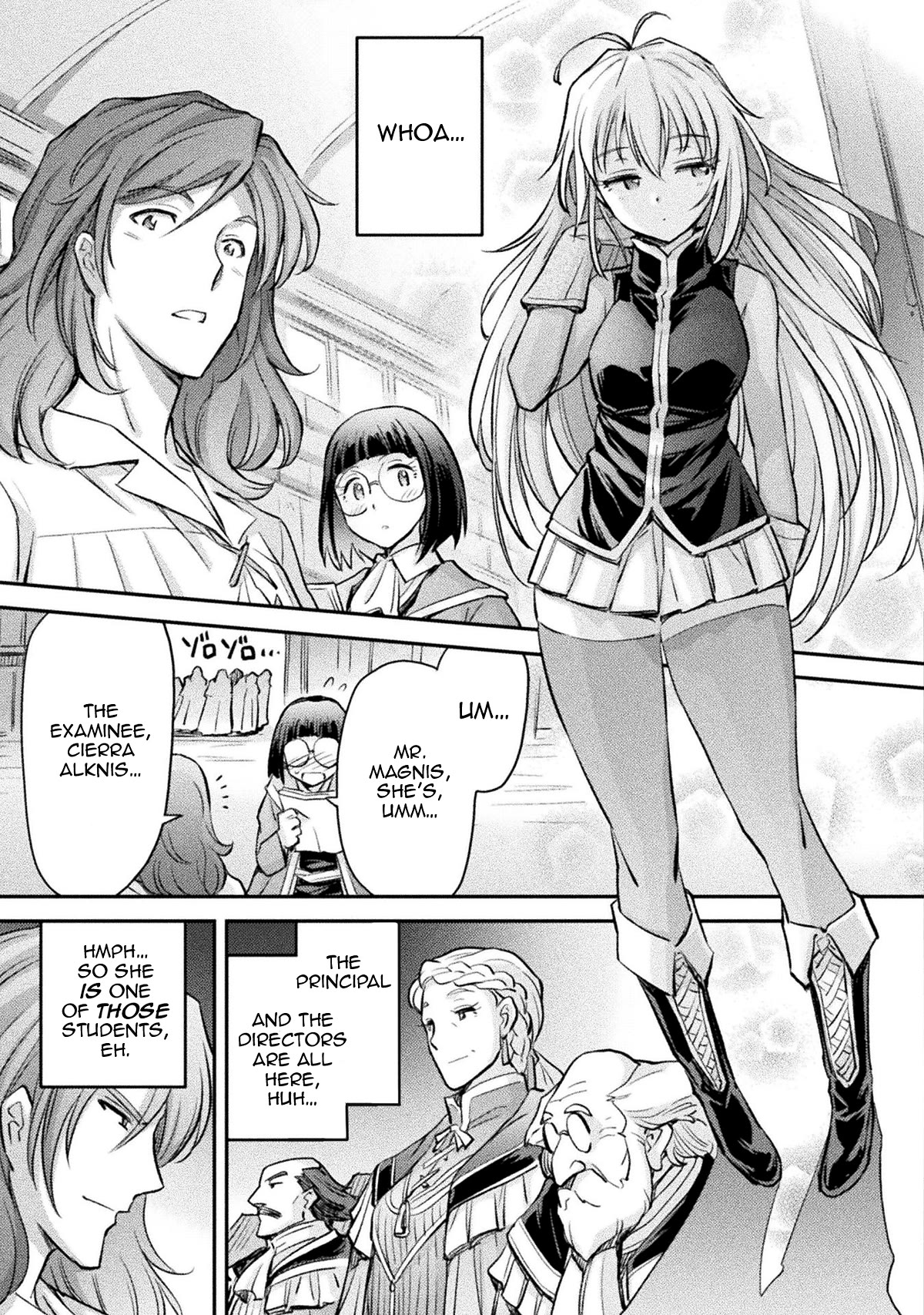 School Life of A Mercenary Girl Chapter 2 page 14 - Chapter 2: Taking the Entrance Exam
