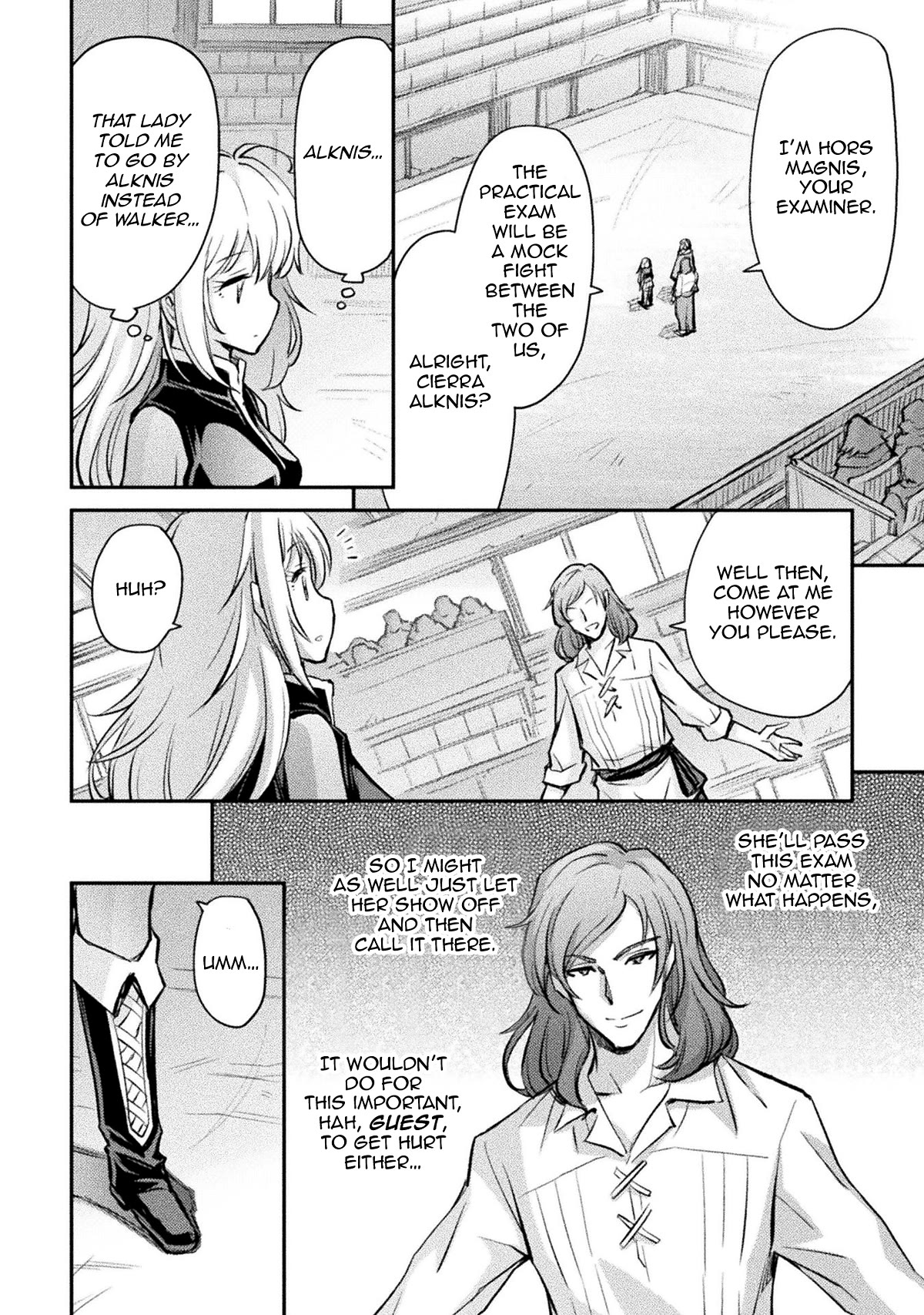 School Life of A Mercenary Girl Chapter 2 page 15 - Chapter 2: Taking the Entrance Exam