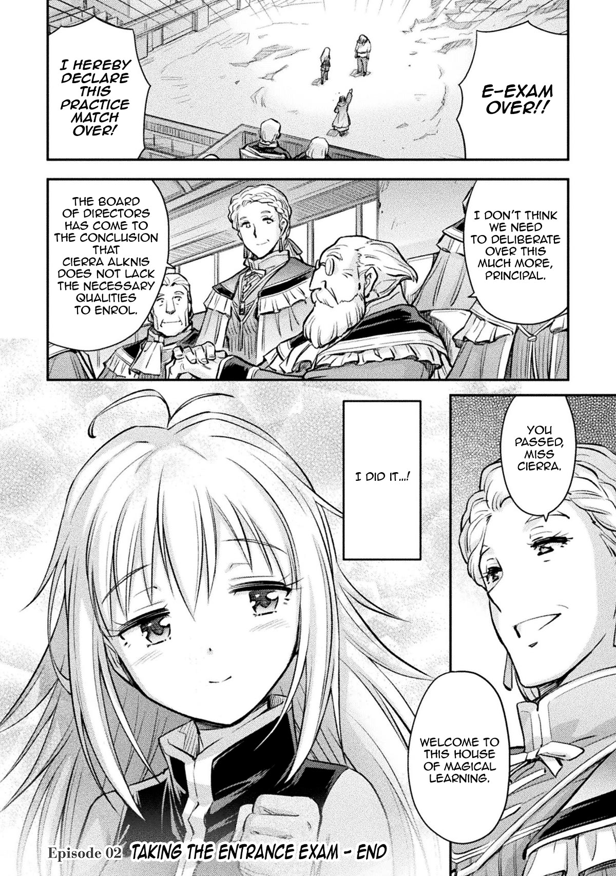 School Life of A Mercenary Girl Chapter 2 page 33 - Chapter 2: Taking the Entrance Exam