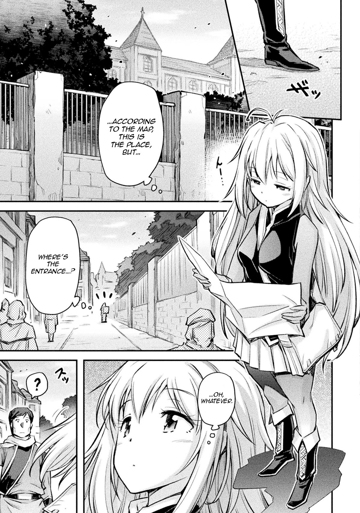 School Life of A Mercenary Girl Chapter 2 page 5 - Chapter 2: Taking the Entrance Exam